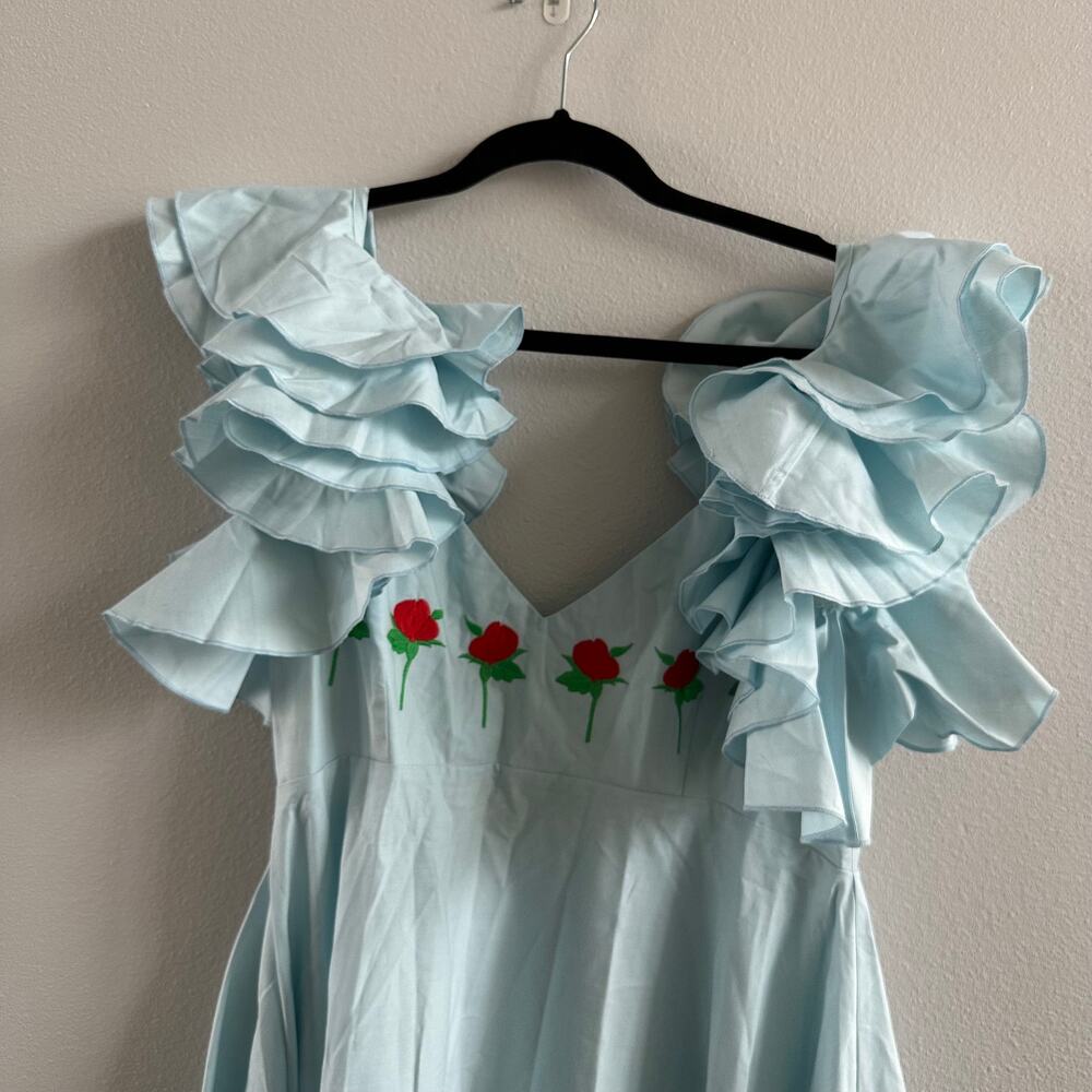 FANM MON TUCKERNUCK Demre Dress Size Medium New - Picture 3 of 10